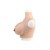 Buste fausse poitrine, col haut, Bonnet H