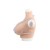 Buste fausse poitrine, col haut, Bonnet H