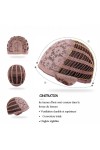 Perruque mi longue,  une  coiffure  de séduction