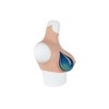 Buste faux seins new design, col haut