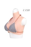 Buste faux seins prix discount, encolure ronde