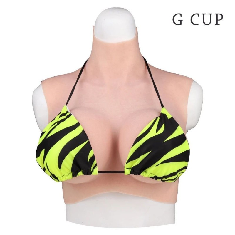 Buste faux seins prix discount, encolure ronde