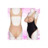 Body faux seins silicone encolure ronde