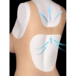 Body faux seins silicone encolure ronde