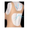 Body faux seins silicone encolure ronde