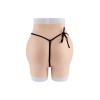 Panty faux vagin réaliste trangenre, en silicone