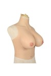 Buste long poitrine volumineuse en silicone