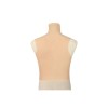 Buste long poitrine volumineuse en silicone