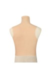 Buste long poitrine volumineuse en silicone