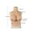 Buste long poitrine volumineuse en silicone