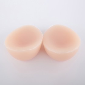 Faux seins silicone réaliste, forme de goutte d'eau