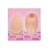Fausse poitrine en silicone, en forme de goutte d'eau