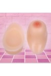 Fausse poitrine en silicone, en forme de goutte d'eau