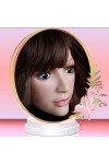 Masque silicone demi-tête, un look féminin surprenant