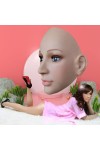 Masque silicone demi-tête, un look féminin surprenant