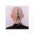 Masque féminin en silicone, tête pleine, lacets à l’arrière