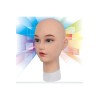 Masque féminin en silicone, tête pleine, lacets à l’arrière