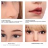 Masque féminin en silicone, tête pleine, lacets à l’arrière