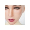 Masque Féminin en silicone tête pleine ou demi-tête, avec maquillage