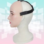 Masque réaliste en silicone tête pleine ou demi-tête, avec maquillage