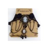 Ras de cou gothique dentelle avec médaillon
