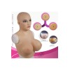 Buste faux seins masque féminin, Bonnet H