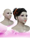 Masque en silicone tête pleine, avec plastron