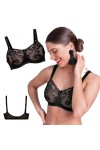 Soutien-gorge dentelle, pour faux seins
