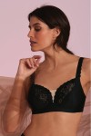 Soutien-gorge pour prothèses, broderie romantique