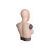 Buste faux seins masque intégré, Bonnet D
