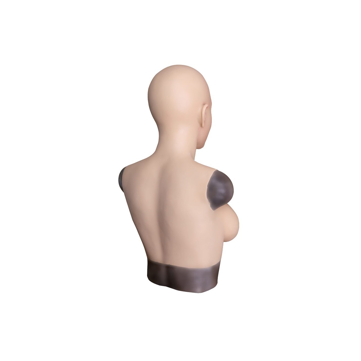 Buste faux seins masque intégré, Bonnet D