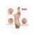 Body faux seins silicone avec faux vagin