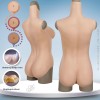Body faux seins silicone avec faux vagin