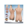 Body faux seins silicone avec faux vagin
