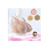 Buste faux seins silicone, un look tendance, encolure ronde