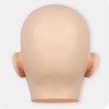 Masque en silicone tête pleine, visage réaliste