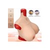 Faux seins énormes réalistes en silicone