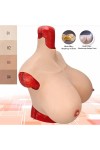 Faux seins énormes réalistes en silicone