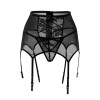 Serre-taille jarretelles avec string
