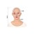Masque réaliste en silicone tête pleine, avec plastron