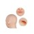 Masque réaliste en silicone tête pleine, avec plastron