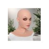 Masque tête pleine avec plastron réaliste en Silicone