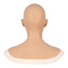 Masque tête pleine avec plastron réaliste en Silicone