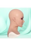 Masque tête pleine avec plastron réaliste en Silicone
