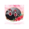 Boucles d'oreilles clips, éclatante de beauté