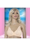 Ensemble lingerie 2 pièces, paddé sans armatures, pour prothèses