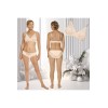 Ensemble lingerie 2 pièces, paddé sans armatures, pour prothèses