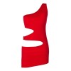 Robe rouge V-9249 - Axami