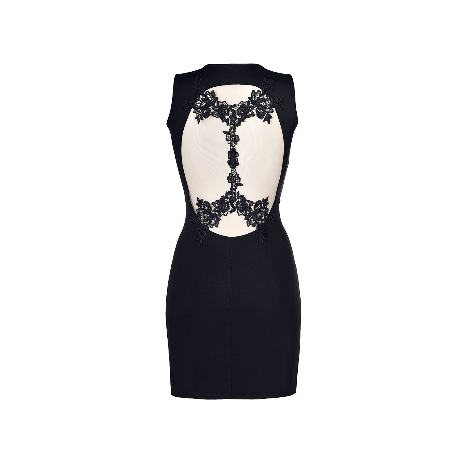 Robe noire V-9209 - Axami