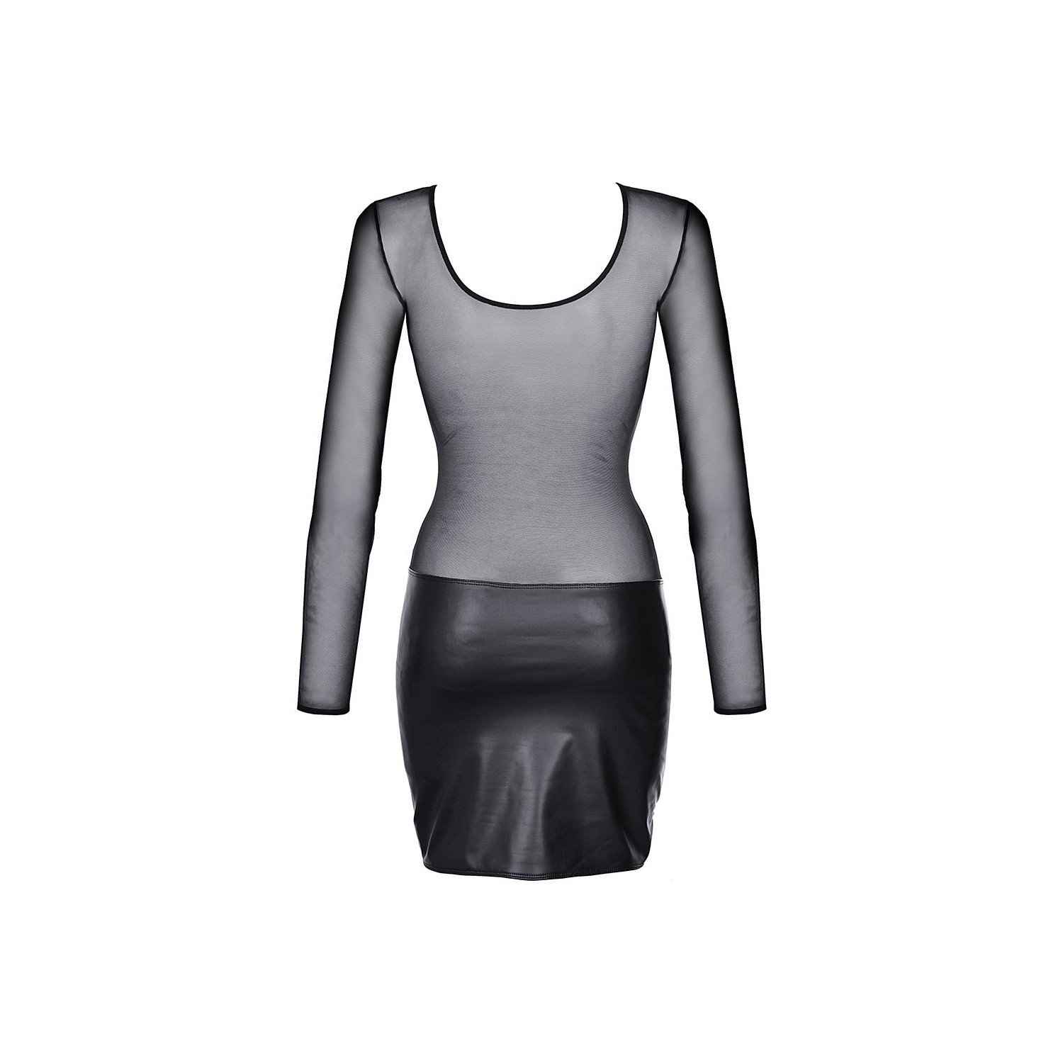 Robe noire V-9219 - Axami